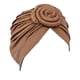 thumbnail image 5 of Qarigey Turban Knot Hijab Donut Elástico Cover Beanie Stretch Bonnet Head para mujer de cara Accesorios de maquillaje Gris Type3 NO3, 5 of 6