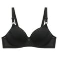 thumbnail image 2 of Antinious Women Wireless Bras Lace Adjustable Strap Solid Print Breathable Everyday, 2 of 4