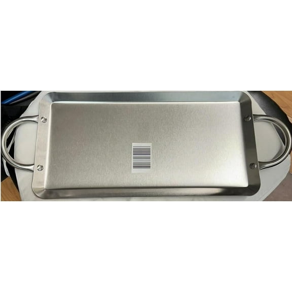 Mexican Griddle Acero Flat Grill Stainless Steel Rectangular Cuadrado W/Handle Hanger 19x11.5"