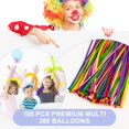 thumbnail image 2 of Globos YXYL 260 largos y delgados multicolor, 100 piezas, látex, 2 of 7