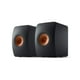 thumbnail image 1 of Altavoces de estantería autoamplificados KEF LS50 Wireless II - Par (negro carbón), 1 of 5