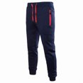 thumbnail image 1 of Hombres Pantalones Deportivos Largos Gimnasio Slim Pantalones Running Joggers Gimnasio Pantalones de deporte(Azul-XXL) Nituyy Pantalones-GL715-NZ13344D4, 1 of 6