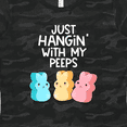 thumbnail image 4 of Inktastic Easter Hangin' with My Peeps Women's T-Shirt, 4 of 5