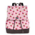 thumbnail image 1 of Easygdp Strawberries Mochila de Cuero para Mujeres, Bolso de Hombro, Bolsos de Mano de Moda para Trabajo y Viajes, 1 of 4