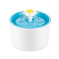 thumbnail image 5 of Fashion Automatic 1.6L Flower Style Dog Cat Kitten Water Drinking Pet Fountain Pet Bowl Drink Dish Filter Orange/Blue/Green, 5 of 6
