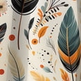 thumbnail image 3 of Designart "Earthy Nomadic Artwork I" Boho Blackout Curtain Panels, 3 of 4