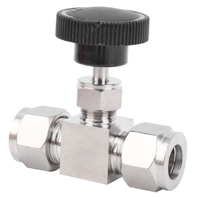 Fosa Stainless Control Water Valve, Durable Needle Valve, Delicate For Strong Connection Water Gas Liquid High Pressure Repeatable Installation