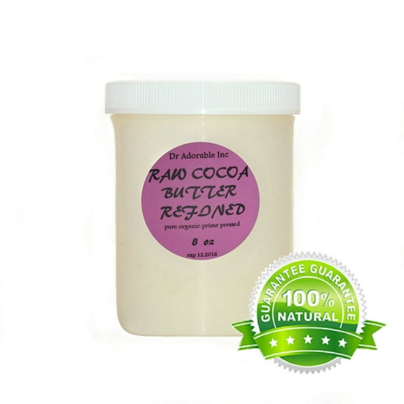 Dr Adorable - 8 oz - Cocoa Butter Refined - Organic Fresh Natural