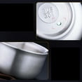 thumbnail image 4 of CATIEBYE Soup Bowls Silver Stainless Steel Heat Resistant for Home 1Pc, 4 of 6