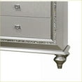 thumbnail image 4 of Kaitlyn Champagne Finish Wooden Nightstand with Drawers, 4 of 5
