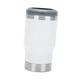thumbnail image 5 of Enfriador de latas con aislamiento al vacío, soporte para botellas de cerveza de 14 oz de acero inoxidable para exteriores Blanco, 5 of 9