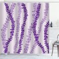 thumbnail image 5 of BGZLEU Lavender Shower Curtain Sets with Non-Slip Rugs, Toilet Lid Cover and Bath Mat, Bathroom Decor Set Accessories Waterproof Shower Curtains with 12 Hooks, 72 x 72 Inch, 5 of 8