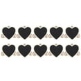 thumbnail image 2 of 10Pcs Heart‑Shaped Blackboard Art Craft Display Message Board Wedding Decoration Ornament, 2 of 8