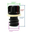 thumbnail image 3 of JSP Manufacturing Cooler Drain Plug & Gasket Assembly Compatible with Yeti, RTIC, ORCA, OVO, Bird Dog Coolers 70QT 110QT (1), 3 of 7