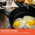 thumbnail image 3 of Meyer - Pre-Seasoned Cast Iron Frying Pan, Induction Cooktop Compatible (26cm/10.2in), 3 of 8