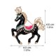 thumbnail image 4 of Broche de caballo esmaltado con diamantes de imitación, broche de aleación con forma de animal, accesorio para abrigos, bufandas y bolsos., 4 of 7