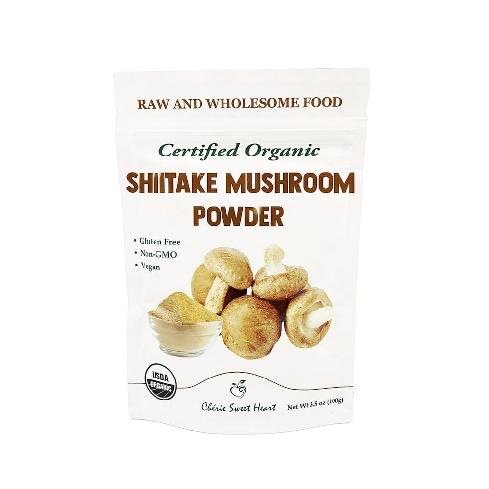 Cherie Sweet Heart Organic Shiitake Mushroom Powder 100 Grams (15