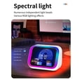 thumbnail image 4 of Asistente Voz Altavoces Inteligentes Clima en Casa Con Luces RGB () White, 4 of 8