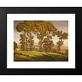 thumbnail image 2 of Emil Ernst Heinsdorff 24x19 Black Modern Framed Museum Art Print Titled - Landscape with Trees (1939), 2 of 5