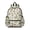Mushroom and Berry, variant on Mushroom and Character Beige Pattern Backpack for School, Cute School Bag with Adjustable Shoulder Straps and Padded Back, 13.4"x11"x4.7"