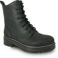 thumbnail image 1 of kozi Canada Women Ankle Casual Riding Bootie LEILA-2 Fall Boot Side Zipper Black, 1 of 7