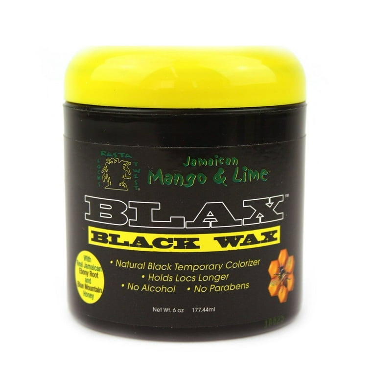 Jamaican Mango & Lime Blax Black Wax 6 oz, Temporary Colorizer