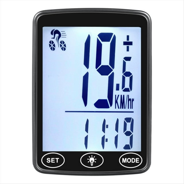 Velocímetro para Bicicletas, Ciclocomputador Automático, Velocímetro Inalámbrico, Odómetro, Velocímetro para Ciclismo.