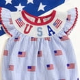 thumbnail image 4 of JUMEYU Usa Baby Clothes Baby Snap Bodysuit Romper Newborn Girl Basic Pattern Bodysuits 0 3 6 9 12 18 24 Months (Sky Blue,0-3 Months), 4 of 4