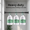 thumbnail image 4 of Tringles de Rideau de Douche en Acier Inoxydable pour Salle de Bain, Tringle à Rideau à Tension à Ressort Réglable Sans Perçage, 4 of 7