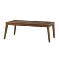 thumbnail image 2 of Modern Outdoor Zander Solid Wood Coffee Table - Dark Brown, 2 of 5