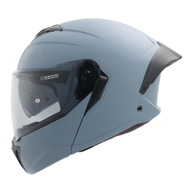 Casco Roda Booster Sp Azul Mate Mica Humo Abatible Svs azul XL