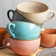 thumbnail image 7 of Large soup cups with handle large ceramic coffee cup jumbo cup, 7 of 7