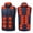 Blue, variant on Heated Jacket for Men Women Sleeveless Zip Up 29 Heating Zones Washable Plus Size Quilted Vest 3 Temperature Modes USB Winter Thermal Vests with Pockets Unisex Outdoor Coats
