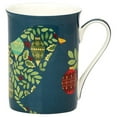 thumbnail image 1 of Boston International BOB743640 Festive Bird Bone China Mug, Blue, 1 of 1