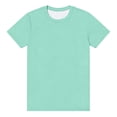 thumbnail image 4 of Mens Shirts Dry Fit Athletic T Shirts UPF 50+ Performance Cooling Shirt Short Sleeve Mint Green 2XL, 4 of 5