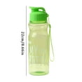 thumbnail image 2 of ACDANC 2026 New Colorful Clear Water Bottle,Plastic Water Bottle with Chug Lid and Carry Handle,Reusable,Bpa Free,Dishwasher Safe,Perfect for Travel,School,Outdoors,And Gym Reusable Water Bottles, 2 of 7