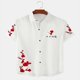 thumbnail image 3 of Camisas hawaianas para hombre, camisetas casuales de verano para playa, con estampado 3D de girasoles, camisetas Y2K, moda para exteriores, camisetas de manga corta de gran tamaño, ropa de calle, 3 of 5