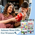 thumbnail image 2 of Autism Awareness Stainless Steel Tumbler 20oz - Mom Gifts for Women Birthday, Christmas - Thematic Autism Gift for Her, 2 of 6