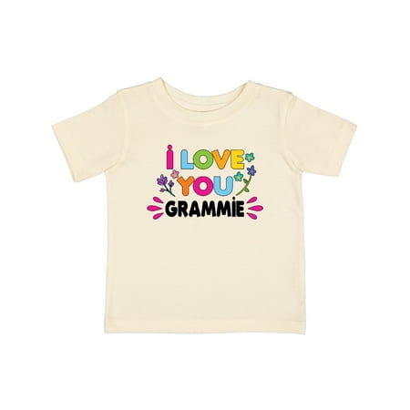 

Inktastic I Love You Grammie with Flowers Gift Baby Girl T-Shirt