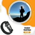 thumbnail image 4 of Multifunctional Braided Tactical Bracelet Seven Weave Survival Bracelets for Core Umbrella Rope Handwork Corrosion Resisting Novel Design Survival Bracelets, 4 of 6