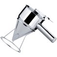 thumbnail image 1 of Homoyoyo Octopus Balls Funnel Stainless Steel Funnel For Batter Dispensing Silver 1Pack, 1 of 8