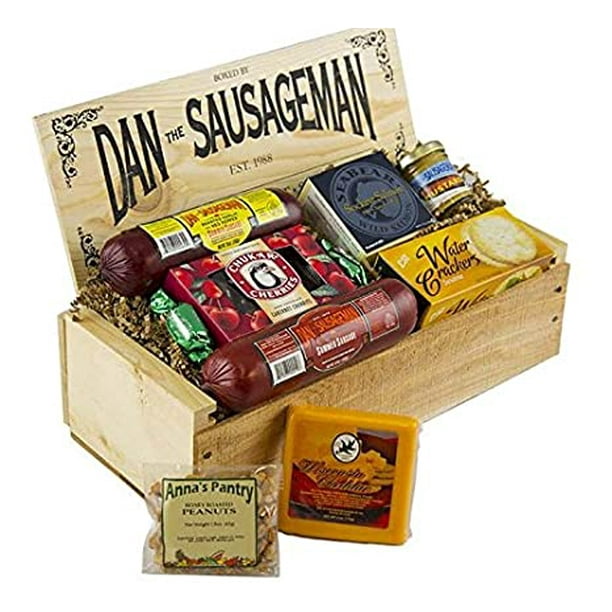 Gourmet Meat and Cheese Gift Basket