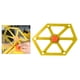thumbnail image 3 of Transportador de buscador de ángulo de goniómetro portátil 45 degree 54 degree 60 degree 67,5 degree 75 degree Calibrador de calibre para herramienta de medición de carpinterí dorado CUTICAT Regla de ángulo de goniómetro, 3 of 8