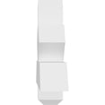 thumbnail image 3 of 48"W x 14"H x 4"D x 4"F, 7/12 Pitch, Redmond Architectural Grade PVC Gable Bracket, 3 of 8