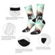 thumbnail image 4 of Fotbe Tropical Summer Palm Calcetas Largas con Estampado para Hombre y Mujer – Calcetas de Compresión Transpirables y Elásticas, Viajar y Uso Diario Talla 5-11, 4 of 6