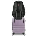 thumbnail image 3 of World Traveler Dejuno Ultimate Travel Combo Spinner Carry-On & Laptop Backpack 2-Piece Luggage Set - Lavender, 3 of 12
