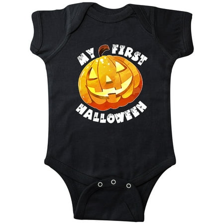 

Inktastic My 1st Halloween Cute Pumpkin Gift Baby Boy or Baby Girl Bodysuit