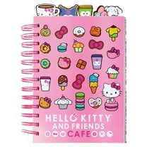 Hello Kitty and Friends Cafe Jumbo 5-Tab Journal, 145 Sheets