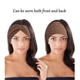 thumbnail image 5 of KEGKUO 10 PCS Women Headbands African Wide Hair Wrap Extra Turban Head Bands for Lady Large Sport Workout Stretch Non-slip Big Hair Bands, Combination B, 5 of 7