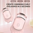thumbnail image 5 of PEONAVET Heated Eyelash Curler Heated Eyelash Curler, Electric Eyelash Curler With Pad, Heated Eyelash Clip For Make Up, Natural Curling Curler Styling Tools For All Eye Shapes Get 50% Off, 5 of 9